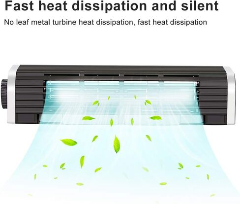 Laptop Cooler with Adjustable Stand, 3 Speed Adjustable Small Desk Fan for 12 18 Inch Tablet Laptop, USB Multi Function Laptop Cross Flow Turbine Cooling Fan in Saudi Arabia