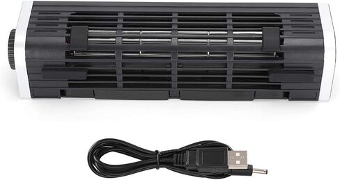 Laptop Cooler with Adjustable Stand, 3 Speed Adjustable Small Desk Fan for 12 18 Inch Tablet Laptop, USB Multi Function Laptop Cross Flow Turbine Cooling Fan in Saudi Arabia