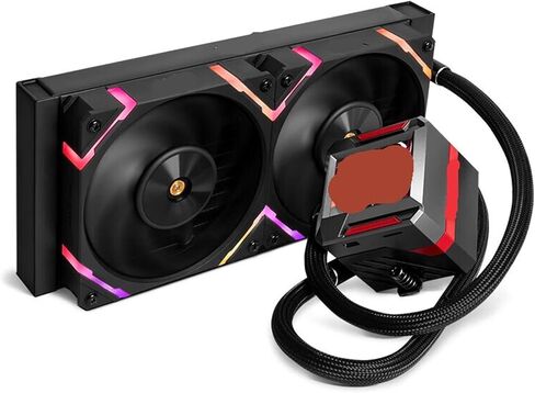 E240 Loki All-in-one CPU Water-Cooled Radiator Multi-Platform Buckle 1700 2.4-inch LCD H.264 Format Playback in Kuwait