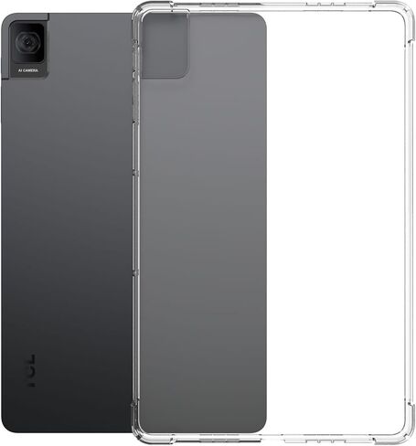 Clear Case for TCL Tab 8 Gen 2 8.7-inch Tablet (8188X1) Ultra Clear Soft Flexible Case Transparent TPU Skin Bumper Back Cover Shell in Saudi Arabia