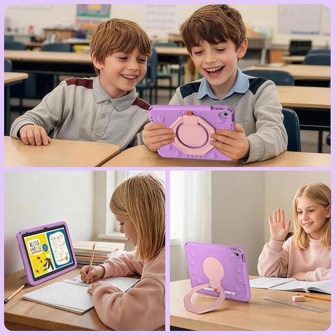 aMZCaSE for iPad A16 11th/10th Generation Case, 360° Rotating Stand in Saudi Arabia