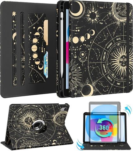 Kidcube for for iPad Air 3 10.5" 2019, iPad Pro 10.5" 2017,Retro Flower in Saudi Arabia