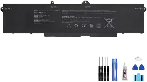 compatible For Dell Precision 15 3561 3571 3581 3470 Alienware M18 R1 m17 R5 LCD Display Touch Screen Digitizer Full Assembly Replacement Screen Repair battery 9JRV0 +Free Tools，For 9JRV0 LCD in Kuwait