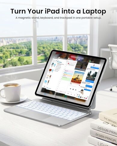 typecase Edge Magic-Style Magnetic Keyboard Case for iPad Pro 13 M5/M4 in Saudi Arabia
