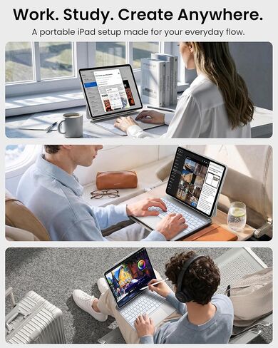 typecase Edge Magic-Style Magnetic Keyboard Case for iPad Pro 13 M5/M4 in Saudi Arabia