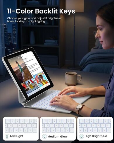 typecase Edge Magic-Style Magnetic Keyboard Case for iPad Pro 13 M5/M4 in Saudi Arabia