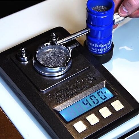Frankford Arsenal Powder Trickler with Large Powder Capacity and Convenient Height for Reloading, Blue in Saudi Arabia