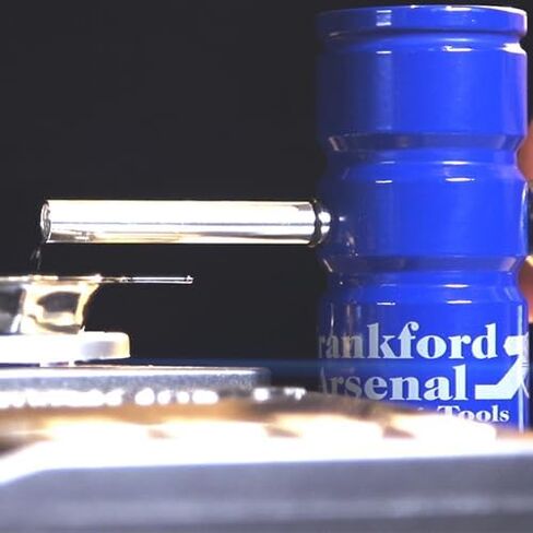 Frankford Arsenal Powder Trickler with Large Powder Capacity and Convenient Height for Reloading, Blue in Saudi Arabia