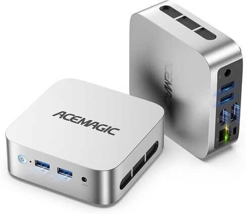 ACEMAGIC V1 Mini PC Computer, AMD Ryzen 5 3500U, 8GB RAM, 256GB SSD in Saudi Arabia