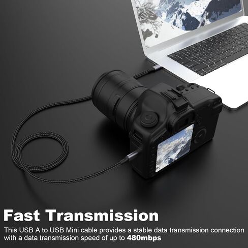 USB C Photo Transfer Cable Cord for Canon Rebel EOS T7 T1i T2i T3 T3i T4i T5 T5i T6 T6i T6s T7i Cameras, for Nikon D40 D50 D60 D70 D70S D80 D90 D100 D200 for iPhone 15, PC, MacBook with USB-C 3.3 FT in Saudi Arabia