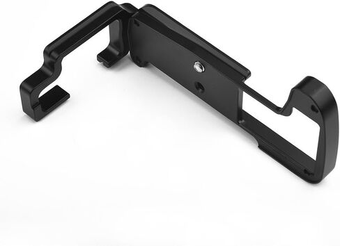 Quick Release L-Bracket Camera Grip for Compatible with for arca-swiss Standard for Olympus OM-D E-M1 Mark II, CNC Machined Aluminum with 1/4 Expansion Hole and 39mm AS Interface, Black in Saudi Arabia