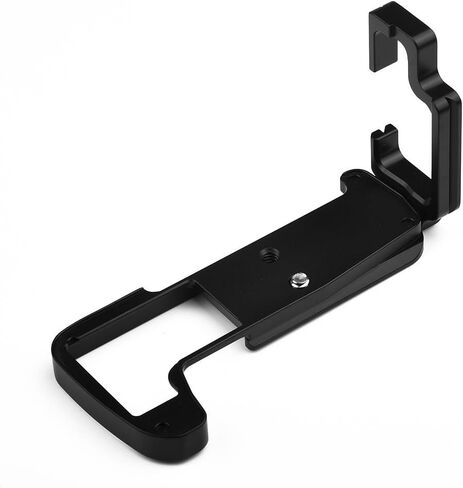 Quick Release L-Bracket Camera Grip for Compatible with for arca-swiss Standard for Olympus OM-D E-M1 Mark II, CNC Machined Aluminum with 1/4 Expansion Hole and 39mm AS Interface, Black in Saudi Arabia