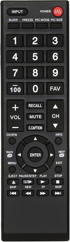 Replacement TV Remote Control for All Toshiba TVs in Saudi Arabia