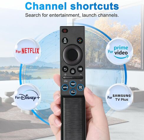 (Pack of 2) BN59-01388A Universal for Samsung TV Remote Control Replacement, Compatible with Samsung smart TV Remote Controls, Including the Crystal UHD NEO QLED LCD high-Definition TV Series in Saudi Arabia