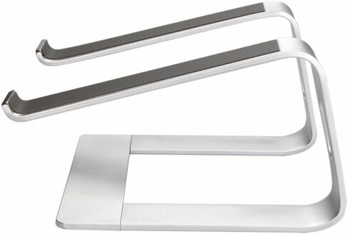 Aluminum Alloy Laptop Cooling Stand Ventilated Portable Silver in Kuwait