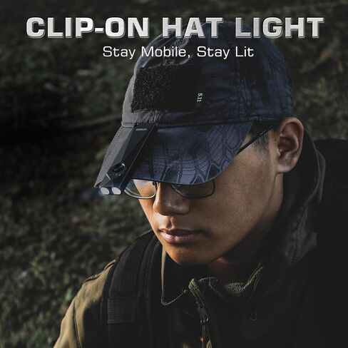 VTIGER S2 Slim EDC Pocket Flashlight with Clip,1600 Lumen Super Bright Portable Flat Little Flashlights, Rechargeable Small LED Flash Light with Magnet for Camping,Hiking,Outdoor,Emergency,Car Repair in Saudi Arabia