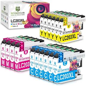18-Pack LC203 Ink Cartridges for Brother LC203XL LC201 in Kuwait