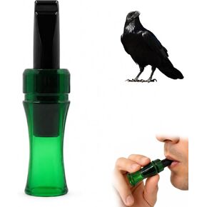Crow Caller to Attract Crows Portable Whistle Raven Luring Tool Green in Saudi Arabia