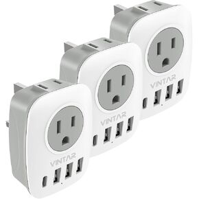 VINTAR US to UK Ireland Travel Plug Adapter, 2 Pack Type G Power Adapter in Kuwait