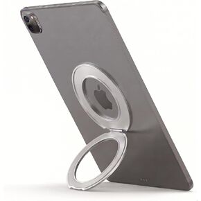 360° Rotating Tablet Ring Holder, 0.16" Ultra-Slim Zinc Alloy Stand for iPad 6-11", Silver in Saudi Arabia