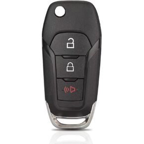 3-Button Flip Key Fob Without Remote Start Fit for 15-23 Ford N5F-A08TAA in Saudi Arabia