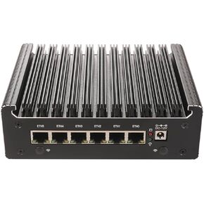 Micro Firewall Appliance, Mini PC, OPNsense, VPN, Router PC, N100, RS53, AES-NI, 6 x 2.5GbE I226-V, COM, HDMI, DP, Type-C, 4G RAM, 128G SSD in Kuwait