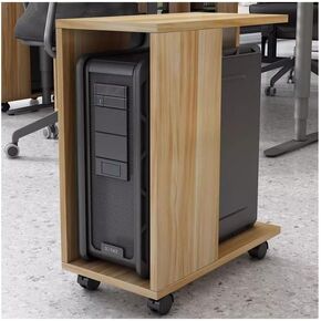 Computer Stand Pc Stand CPU Bracket Desktop Computer Bracket Tray Chassis Drag Rack Placement Cabinet Cabinet Storage Storage Shelf Computer Tower Stand Printer Stand(A) in Saudi Arabia