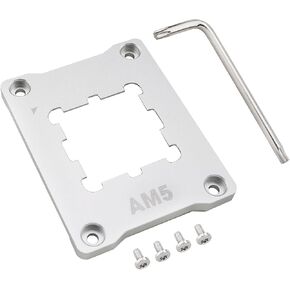 1 Set AM5 Aluminum Alloy Mounting Bracket with Screws and L Type Screwdriver Desktop Case CPU Anti Bend Bracket Fastener for Motherboard Slots X670 B650 Series Chipsets 2.76x2.17x0.2 Inches in Saudi Arabia