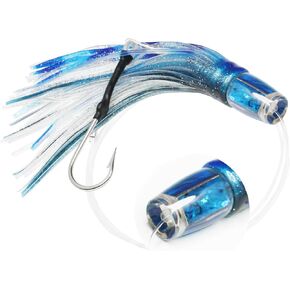 VIKETECH 8.3 بوصة 3.3 أونصة من الراتنج King Mackerel Mahi Wahoo Trolling Lures 8/0 خطاف in Kuwait