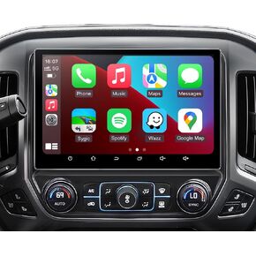11“ Car Radio Stereo for Chevy Silverado 2014-2018 GMC Upgrade 5G WiFi 4+64G Wireless Carplay/Android Auto/GPS/Bluetooth/FM Radio/1080P SWC in Saudi Arabia