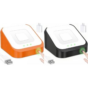 2 Packs Square Dock for Square Reader 2nd Generation, Holder Stand for Square Reader 2nd Generation, Smart Anti-Sleep Button, Anti-Slip Base Dock (Cable & Wall Charger, NO Reader in Kuwait