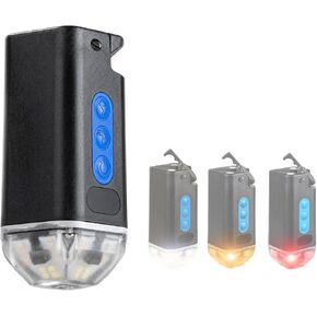 Devos LightRanger 500 Lumens Compact Rechargeable Light Hand Wave Activation, White/Amber/Red Modes, Magnetic & Clip Mount, USB-C Phone Charging, Camping, Roadside, Emergency in Saudi Arabia