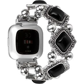 Boho Beaded Bracelet Compatible with Versa 4/Versa 3/Sense &2 in Saudi Arabia