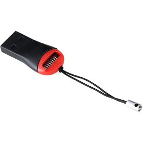 Portable Memory Card Reader Adapter USB2.0 TF Card Reader with Lanyard in Saudi Arabia