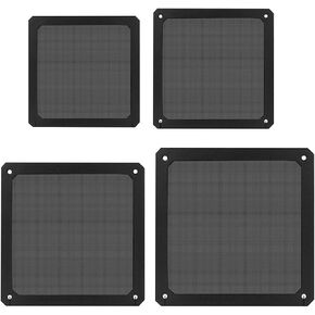 5 Pcs 8-14cm Magnetic Frame Dust Filter Net Cover Mesh with Holes PC Computer Case Cooling Fan Power Supply in Kuwait