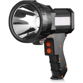 BUYSIGHT Rechargeable Spotlight 2000,000 Lumen, Spot Lights Flashlight in Saudi Arabia
