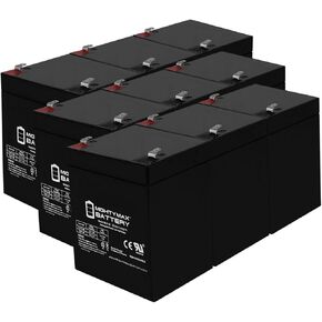 Mighty Max Battery 12V 5AH SLA Battery Replaces APC Smart- RT 10000 XL 208V - 9 Pack in Kuwait