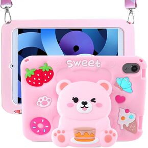 Case for iPad A16 11th / 10th Gen 10.9-Inch, 3D Unicorn Kickstand in Saudi Arabia