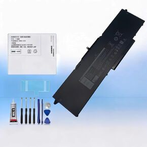 compatible For Dell Latitude 15 5501 5511 Precision 3541 3551 P80F003 P80F004 LCD Display Touch Screen Digitizer Full Assembly Replacement Screen battery 1FXDH+Free Tools，For 1FXDH battery in Saudi Arabia