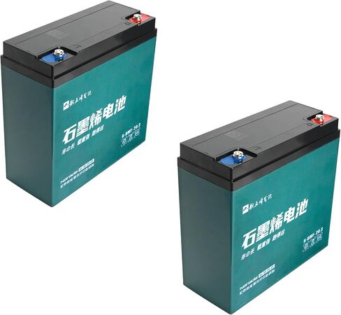 2 حزمة 12V 20Ah بطارية SLA AGM قابلة لإعادة الشحن 6-DZF-20 6-DMF-20 6DZM20 6-DZM-20 6DZF20 6FM17 6-FM-18 للتنقل سكوتر جزازة العشب Go Kart كرسي متحرك ATV مولد، محطة الجوز والترباس in Kuwait
