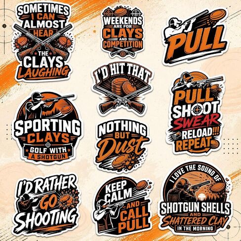 12PCS Field Hockey Stickers, Sports Team Decals for Laptop Water Bottle Set in Kuwait