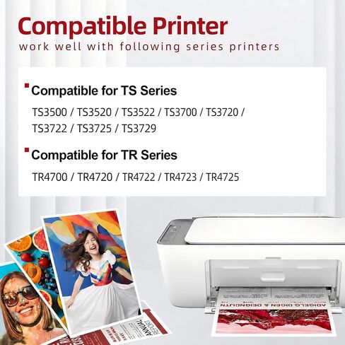 275XL Ink Cartridges For Canon Printers PG-275 Black Ink Cartridge, 2-Pack High Yield PG275 XL For Pixma TS3500 TS3520 TS3522 TS3700 TS3720 TS3722 TR4700 TR4720 TR4722, for Canon 275 Black ink in Saudi Arabia