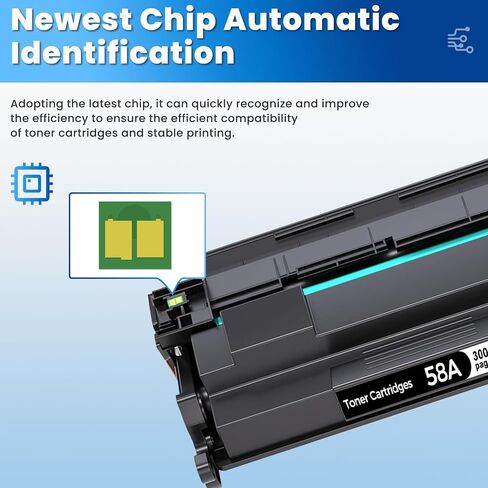 58A CF258A Toner Cartridges Black (2 Pack) Laser Jet M428fdw M404dn in Kuwait