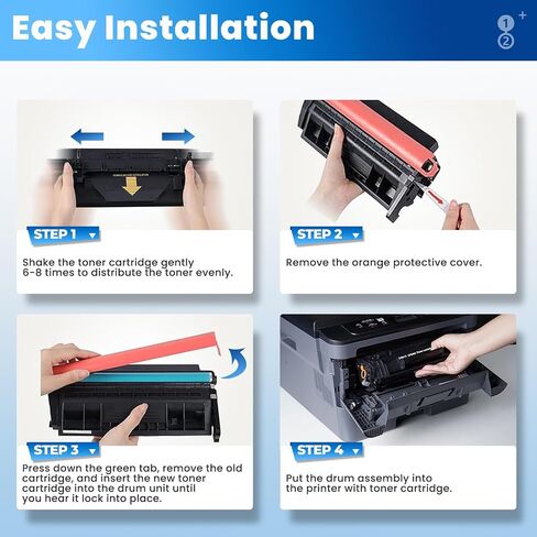 58A CF258A Toner Cartridges Black (2 Pack) Laser Jet M428fdw M404dn in Kuwait