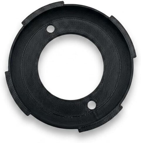 Wall Mount Compatible with Google Cam Outdoor – Replacement Mounting Plate for Locking Collar, Black in Saudi Arabia
