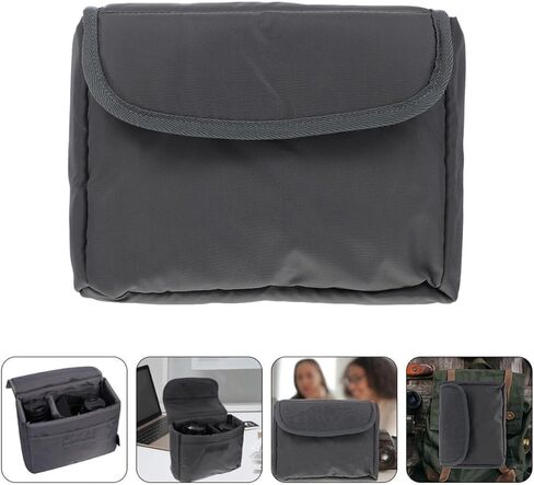 Travel Camera Bag Insert, Nylon Padded Lens Protection Case in Kuwait