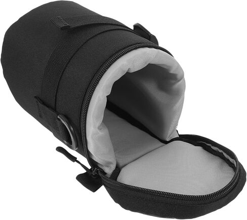 Small Camera Lens Bag Nylon Padded Dust Protection for Field Shooting in Kuwait