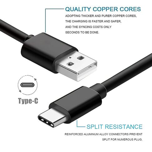 USB C Adapter Charger Charging Cable Power Cord Wire Compatible for Remarkable 2 Paper Pro Tablet, Onn Pro 8", Pro 10.1", ONN Surf 8" ONN Surf 10.1" Gen 2 Model & More USB-C Port Tablet Charger (5FT) in Saudi Arabia