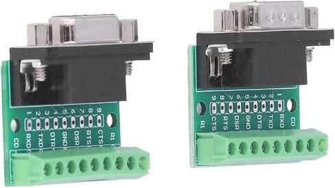 DB9 Connector Adapter, Male Female, 9 Pin, RS232 RS485 in Saudi Arabia