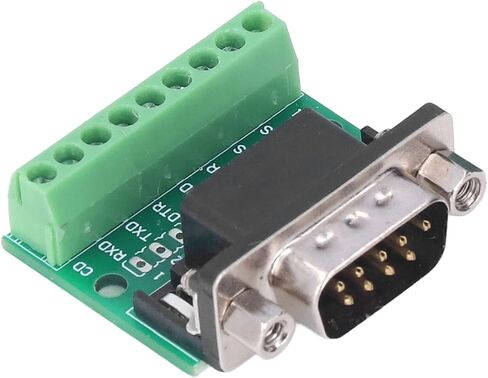 DB9 Connector Adapter, Male Female, 9 Pin, RS232 RS485 in Saudi Arabia